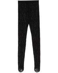Wardrobe NYC - Lace Stirrup Tights - Lyst