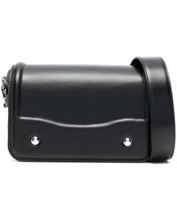 Lemaire - Ransel Mini Leather Satchel Bag - Unisex - Calf Leather/cotton - Lyst