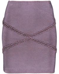 Isa Boulder - Mirror Mini Skirt - Lyst