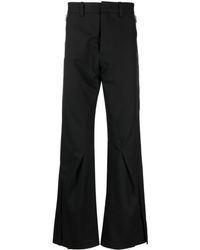 HELIOT EMIL - Amalgamate Wide-leg Trousers - Men's - Recycled Polyester/acetate/elastane/viscosewool - Lyst