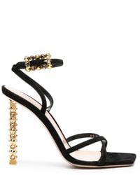 Gianvito Rossi - Wonder 105mm Suede Sandals - Women's - Calf Leather/calf Suede - Lyst