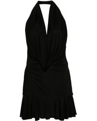 MISBHV - Halterneck Mini Dress - Women's - Viscose - Lyst