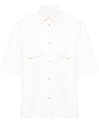 Nanushka - Okobor Faux-leather Shirt - Lyst