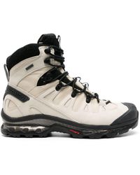 Salomon - Neutral Quest Gtx Advanced High-top Sneakers - Men's - Fabric/calf Suede/polyurethanerubber - Lyst