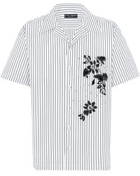 Dolce & Gabbana - Striped Cotton Shirt - Lyst