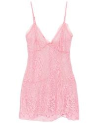 Roberta Einer - Fairy Lace Mini Dress - Lyst