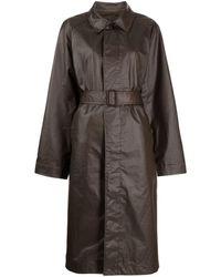 Lemaire - Belted Trench Coat - Lyst