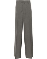 Givenchy - Wide-leg Wool Trousers - Men's - Acetate/wool/viscose - Lyst