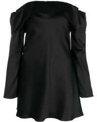 Reformation - Maves Off-Shoulder Satin Minidress - Lyst