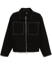 Represent - Contrast-Stitch Jacket - Lyst