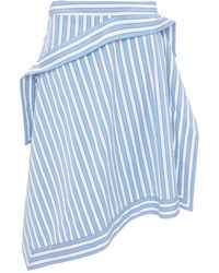 JW Anderson - Handkerchief Sriped Skirt - Lyst