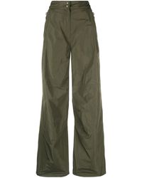 Moncler - High-waist Cargo Trousers - Women's - Polyester - Lyst
