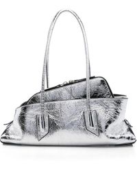 The Attico - Calf Handle Bag 'La Passeggiata Small' - Lyst
