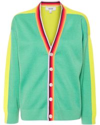 Christopher John Rogers - Colour-Block Knitted Cardigan - Lyst