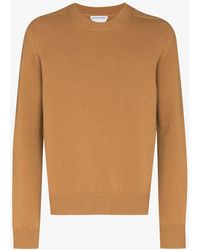Bottega Veneta Synthetic Mens Asymmetrical Ribbed Sweater for Men 