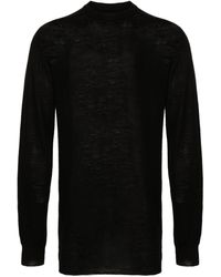 Rick Owens - Fine-knit Virgin Wool Sweater - Lyst