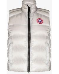 Canada Goose - Cypress Logo-patch Padded Gilet - Lyst