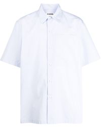 Jil Sander - Friday Striped Cotton Shirt - Lyst