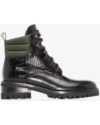Fabrizio Viti Dolomite Leather Boots - Black