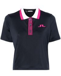 J.Lindeberg - Lerato Cropped Polo Shirt - Lyst