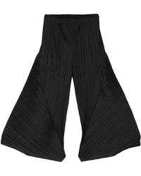 Pleats Please Issey Miyake - Thicker Bottoms Pleated Trousers - Lyst