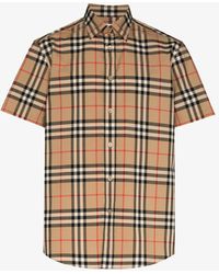 Burberry Check Short-sleeve Shirt - Multicolour