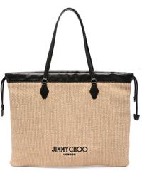 Jimmy Choo - Large Drawstring Tote Bag - Lyst