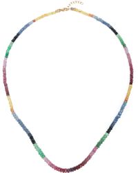 JIA JIA - 14k Yellow Arizona Sapphire Necklace - Women's - Sapphire/14kt Yellow - Lyst