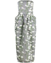 BERNADETTE - Lena Floral-print Midi Dress - Women's - Polyester - Lyst