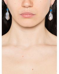 Gohar World - Sterling Host Pearl Earrings - Lyst
