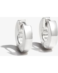 Hatton Labs - Sterling Edge huggie Earrings - Lyst