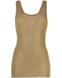 Lemaire - Ribbed Tank Top - Lyst