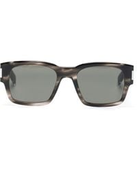 Saint Laurent - Sl 617 Square-frame Sunglasses - Lyst