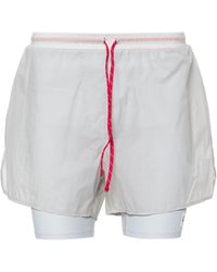 District Vision - Layered Cycling Shorts - Lyst