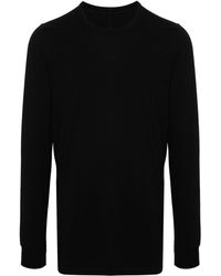 Rick Owens - Level Ls T Organic-cotton T-shirt - Lyst
