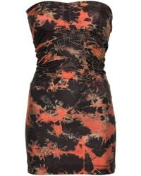 KNWLS - Skinn Acid Flame-print Mini Dress - Women's - Elastane/polyester - Lyst
