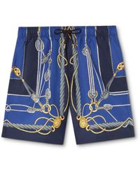 Versace - Nautical Graphic-print Swim Shorts - Lyst