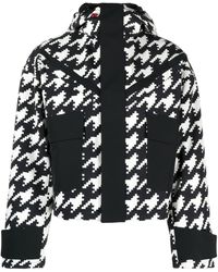 Perfect Moment - Calea Houndstooth-print Padded Jacket - Lyst