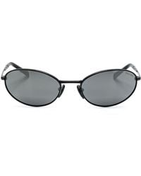 Prada - Oval-Frame Sunglasses - Lyst