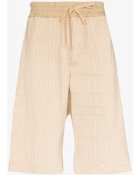 Natural for Men BYBORRE Cotton Shorts in Beige Mens Shorts BYBORRE Shorts 