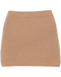 AYA MUSE - Agos Knitted Mini Skirt - Lyst