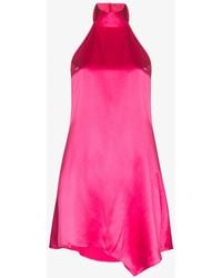 Reformation Briea Silk Mini Dress - Pink