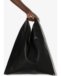 MM6 by Maison Martin Margiela - Japanese Faux Leather Tote Bag - Lyst