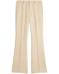 Ami Paris - Flared Bootcut Trousers - Lyst
