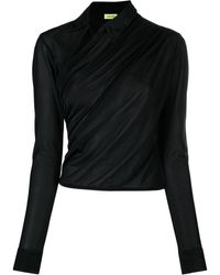 GAUGE81 - Alia Ruched Asymmetric Shirt - Lyst