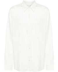 Studio Nicholson - View Striped Silk Shirt - Lyst