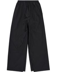 Balenciaga - Drawstring-waist Wide-leg Trousers - Lyst