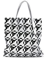 Bao Bao Issey Miyake - Connect Geometric Tote Bag - Women's - Polyester/nylon/pvc - Lyst