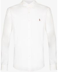 Polo Ralph Lauren - Logo-embroidered Long-sleeve Shirt - Lyst