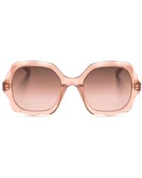 Chloé - Olivia Round-frame Sunglasses - Women's - Acetate - Lyst